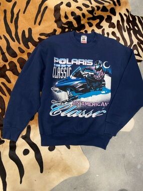 Polaris Vintage Indy Snowmobile Sweatshirt